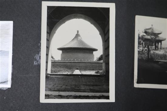 An early 20th century album of views of the Forbidden City and Summer Palace, Beijing